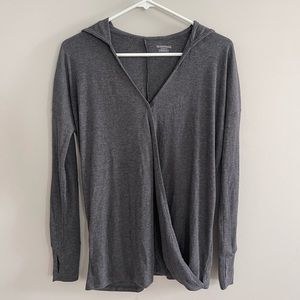 Lightweight Motherhood Maternity Shirt with Hood